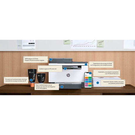 Impresora multifunción HP 2604sdw Láser Monocromo - vista 24