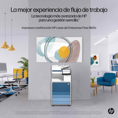 Impresora multifunción HP LaserJet Enterprise Flow 8601z Monocromo A3 9S185A#B19 - vista 14