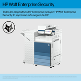 Impresora multifunción HP LaserJet Enterprise Flow 8601z Monocromo A3 AQ1E3A#B19 - vista 8