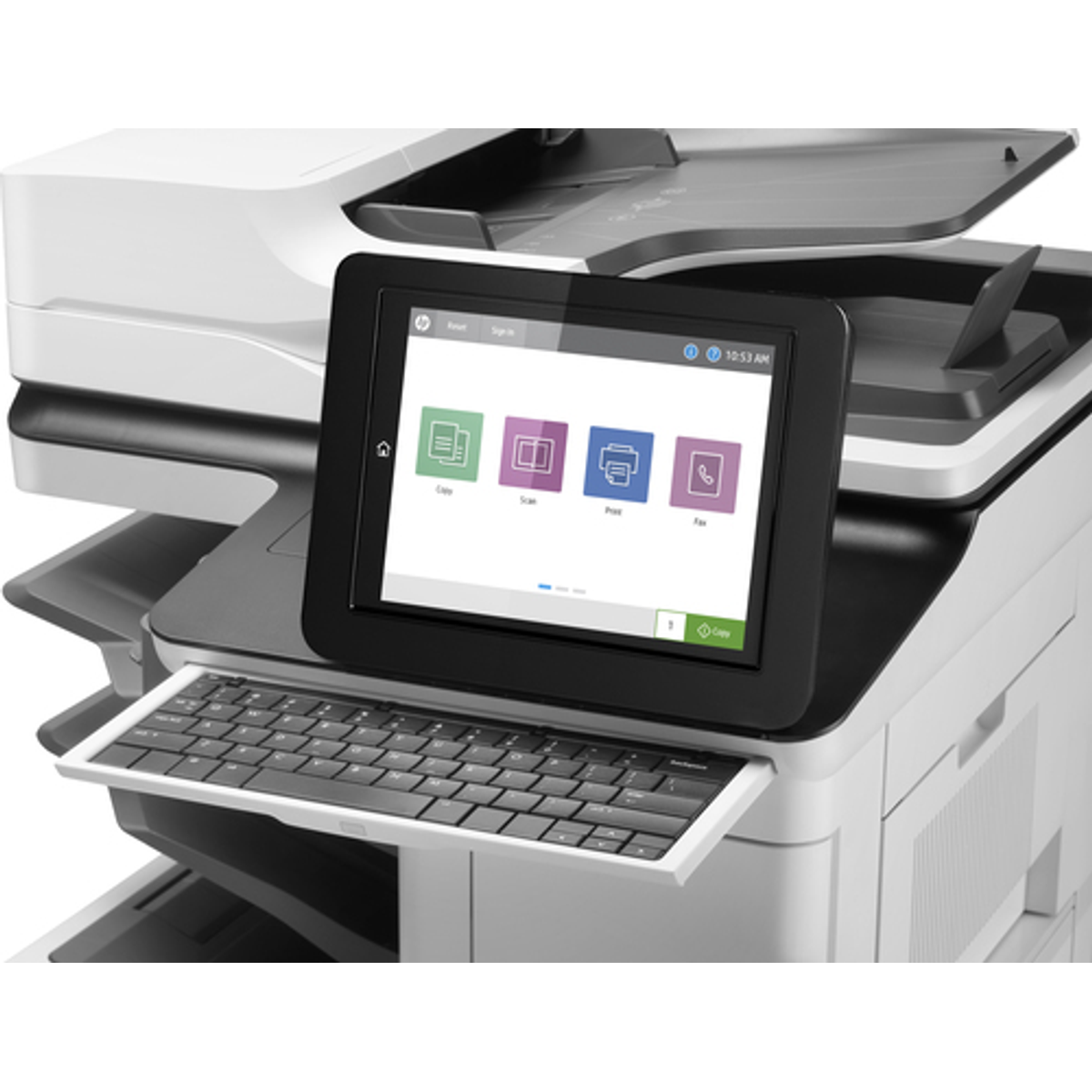 Impresora multifunción HP LaserJet Enterprise Flow M635z Monocromo - vista 5
