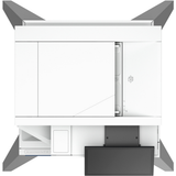 Impresora multifunción HP LaserJet Enterprise Flow MFP 6800ZFSW Color - vista 8