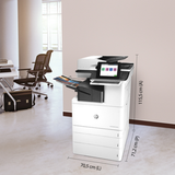 Impresora multifunción HP LaserJet Flow M776zs Color A3 - vista 8