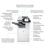 Impresora multifunción HP LaserJet Flow M776zs Color A3 - vista 10