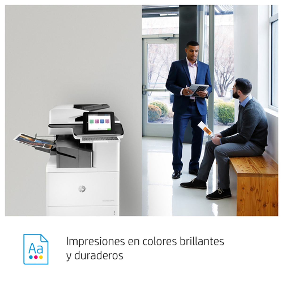Impresora multifunción HP LaserJet Flow M776zs Color A3 - vista 13