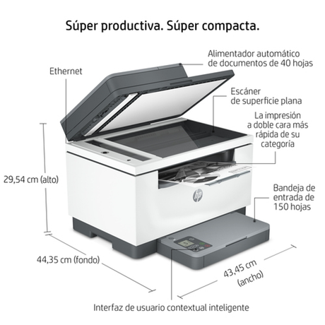 Impresora multifunción HP LaserJet M234sdn Monocromo - vista 8