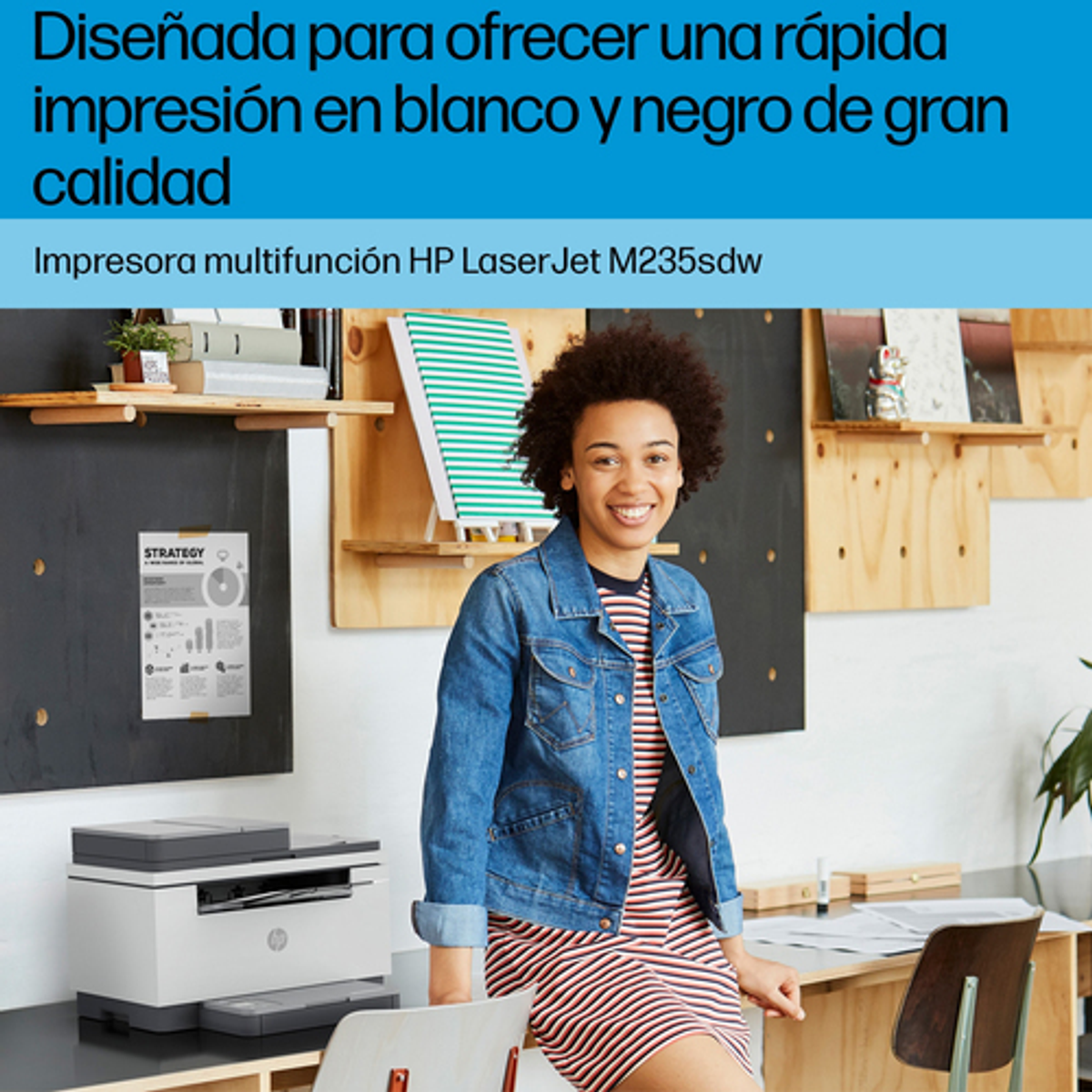 Impresora multifunción HP LaserJet MFP M235SDW Monocromo - vista 19