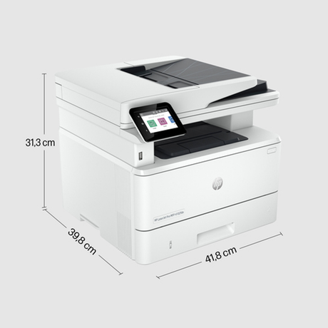 Impresora multifunción HP LaserJet Pro MFP 4102fdn Monocromo - vista 4