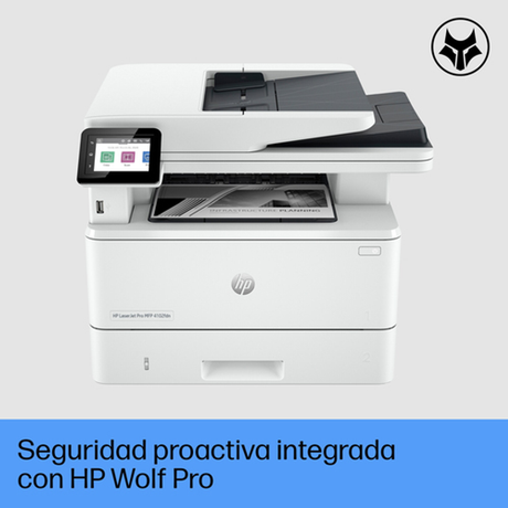 Impresora multifunción HP LaserJet Pro MFP 4102fdn Monocromo - vista 9