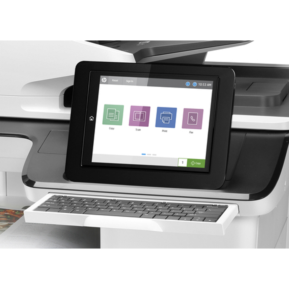 Impresora multifunción HP M776z Láser Color A3 - vista 5