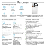 Impresora multifunción HP M776z Láser Color A3 - vista 11