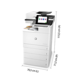 Impresora multifunción HP M776z Láser Color A3 - vista 13