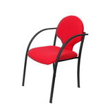 Pack de sillas Piqueras y Crespo Hellin Bali - Chasis negro · Pack 2 - Rojo
