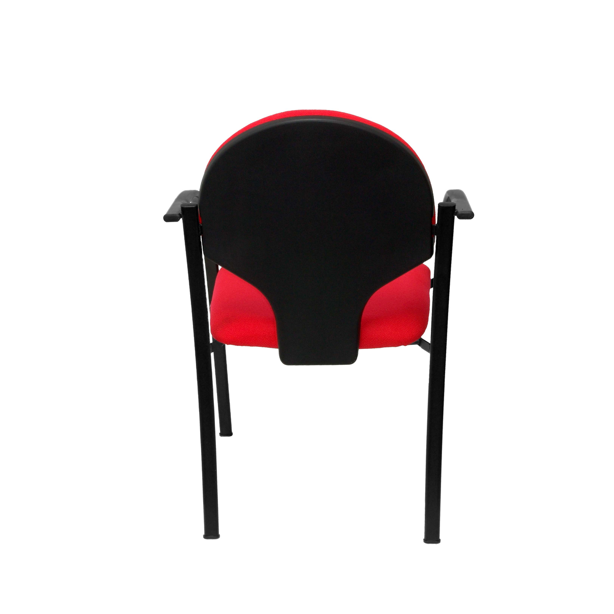 Pack de sillas Piqueras y Crespo Hellin Bali - Chasis negro · Pack 2 - Rojo