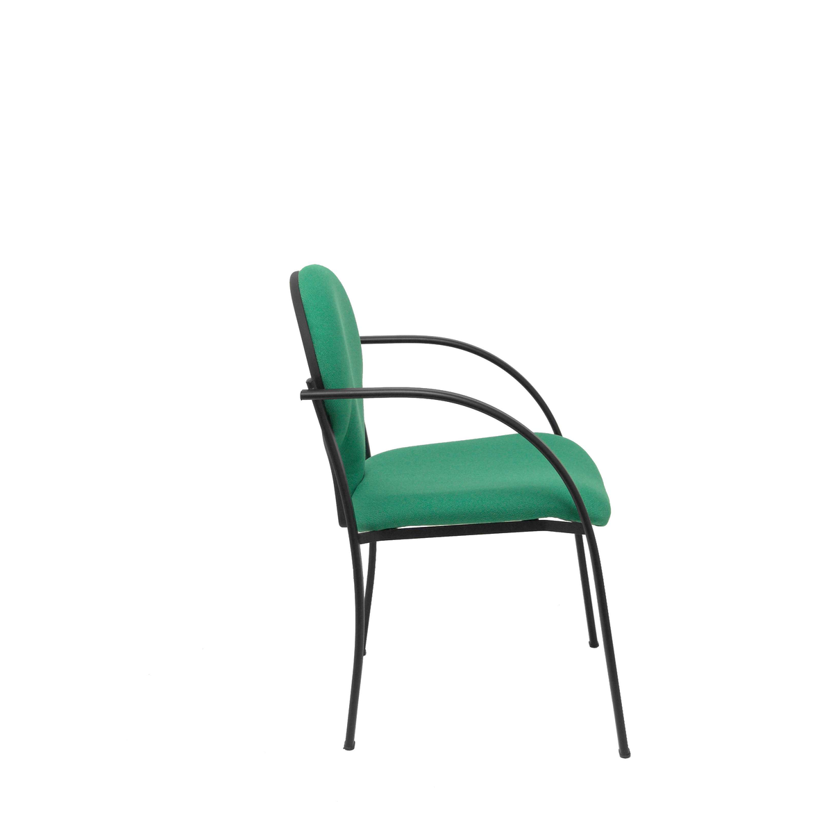 Pack de sillas Piqueras y Crespo Hellin Bali - Chasis negro · Pack 2 - Verde Esmeralda