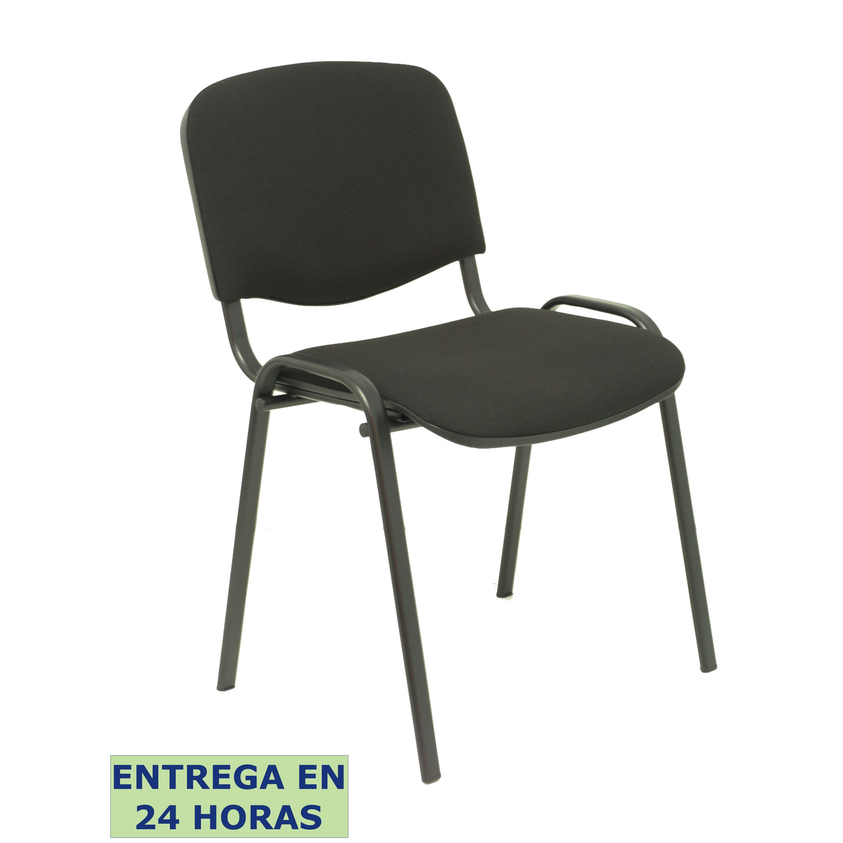 Pack de sillas Piqueras y Crespo Iso Aran - Pack 4 - Negro