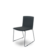 Pack de sillas Piqueras y Crespo Opti523 Pvc + Tela - Pack 5 - Negro