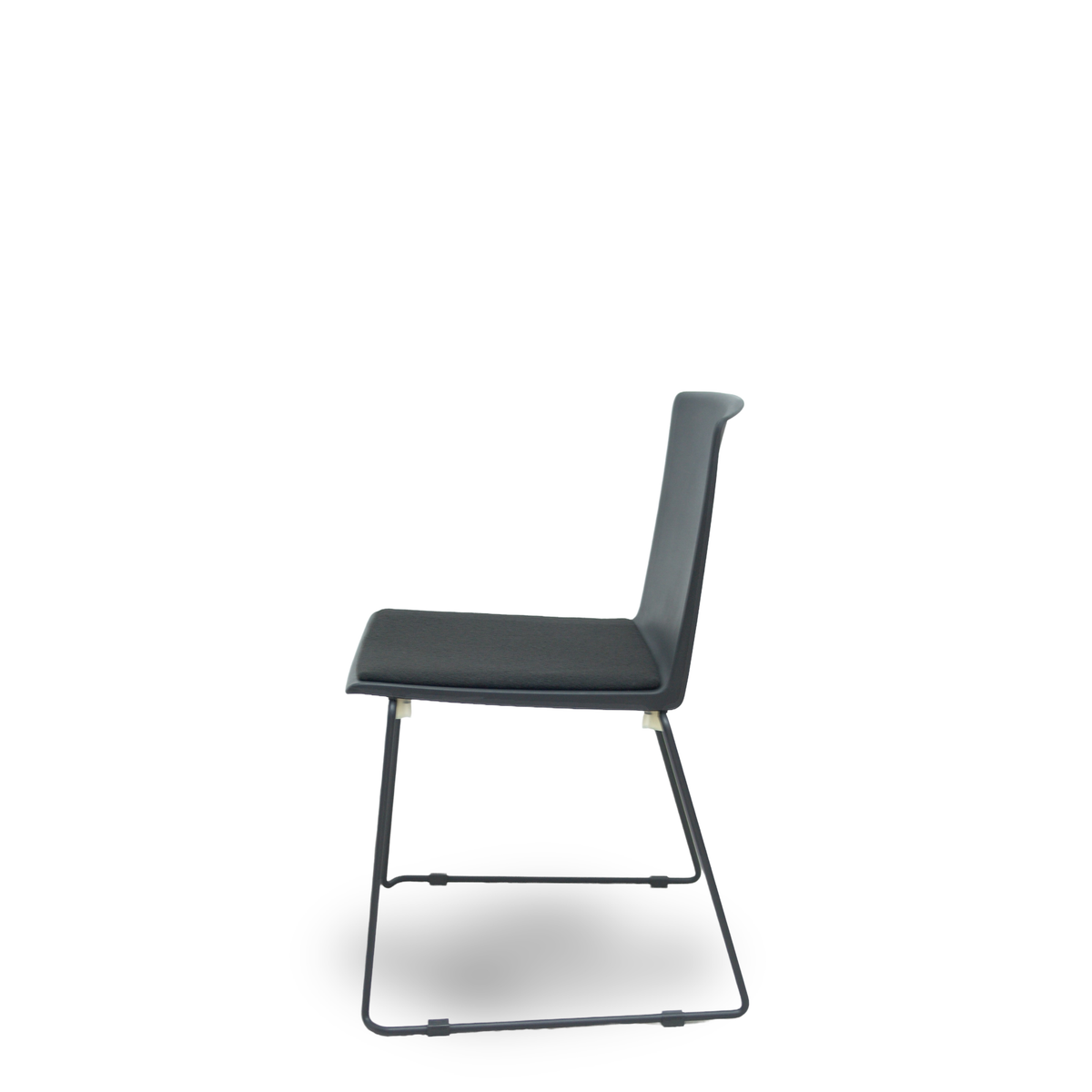 Pack de sillas Piqueras y Crespo Opti523 Pvc + Tela - Pack 5 - Negro