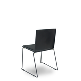 Pack de sillas Piqueras y Crespo Opti523 Pvc + Tela - Pack 5 - Negro