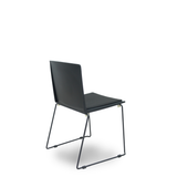 Pack de sillas Piqueras y Crespo Opti523 Pvc + Tela - Pack 5 - Negro