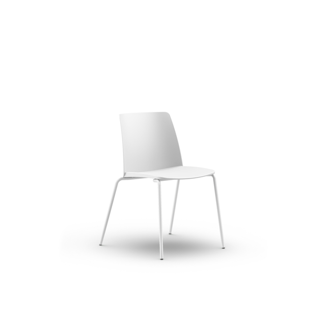 Pack de sillas Piqueras y Crespo Orgaz Pvc - Pack 4 - Ref. fabricante PACK4389PTBLI10 - Blanco