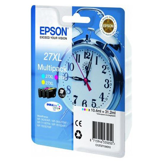 Pack tinta Epson 27XL original C13T27154012