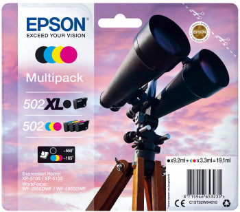 Pack tinta Epson C13T02W94010 original