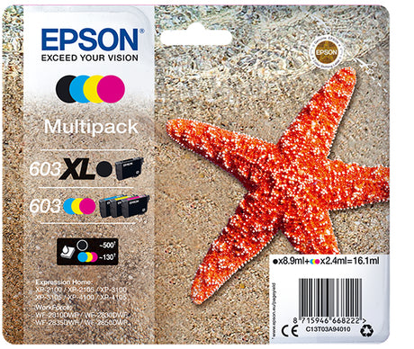 Pack tinta Epson C13T03A94010 original