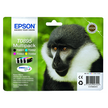 Pack tinta Epson C13T08954010 original