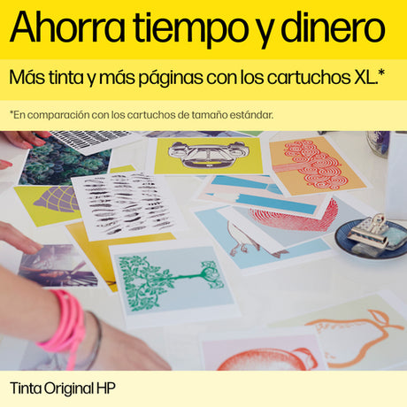 Vista 3 de pack tinta HP B6Y33A original