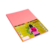 Papel de color Fabrisa Paq.100h 75g A4 Rosa Fluorescente