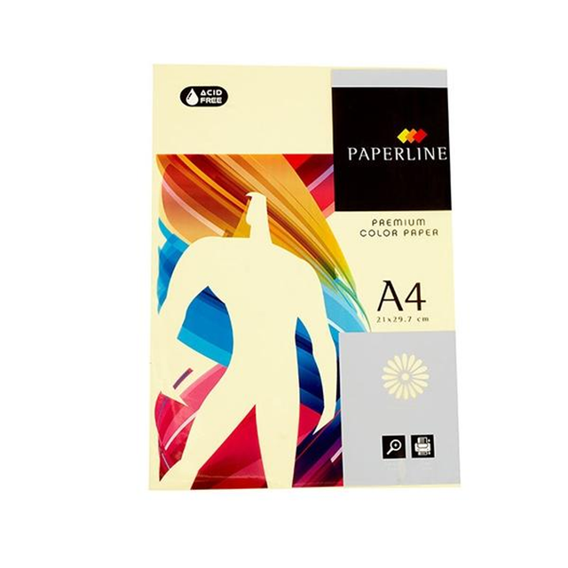 Papel de color Fabrisa Paq.500h 80g A4 Crema