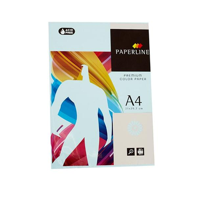 Papel de color Fabrisa Paq.500h 80g A4 Azul Oceano