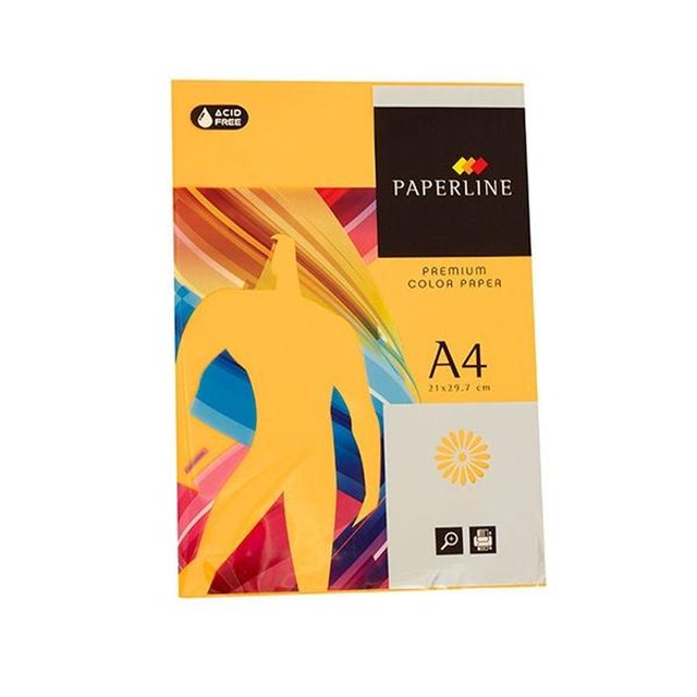 Papel de color Fabrisa Paq.500h 80g A4 Oro