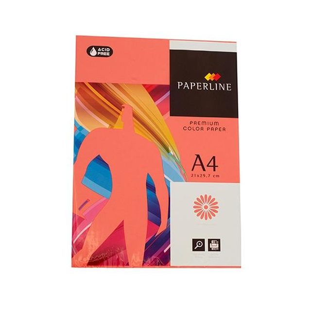 Papel de color Fabrisa Paq.500h 80g A4 Rojo