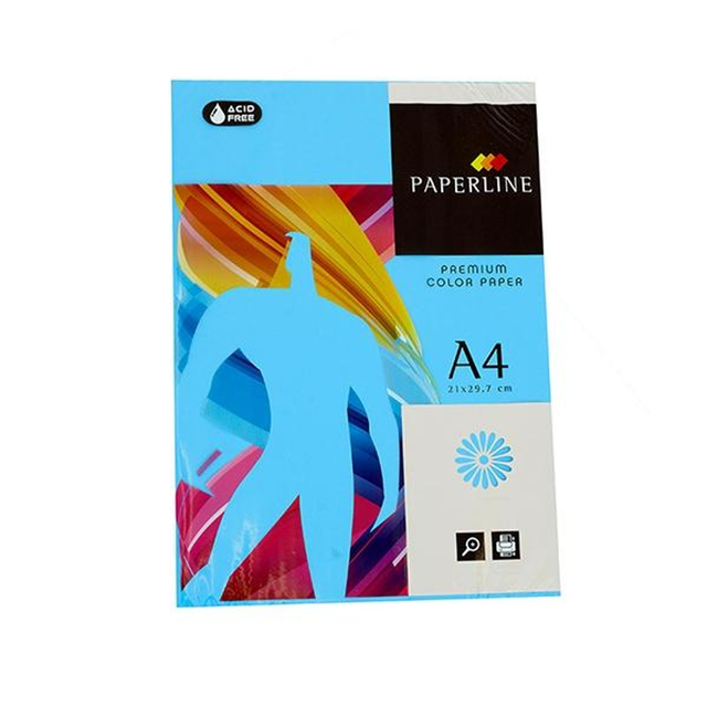 Papel de color Fabrisa Paq.500h 80g A4 Azul Turquesa
