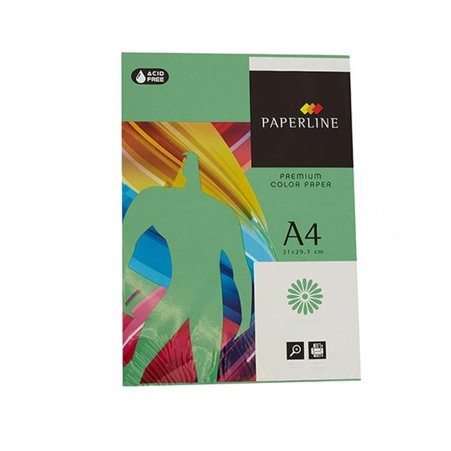 Papel de color Fabrisa Paq.100h 80g A4 Verde Oscuro