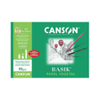 Papel de dibujo Canson PAQ.12 Laminas Papel Vegetal 90G A3