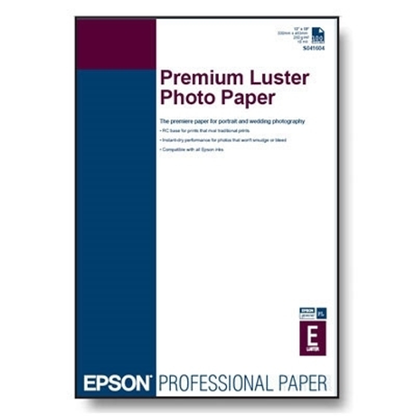 Papel fotográfico Epson Gf Papel Premium Luster Photo, A4, 250h - 240g/m2