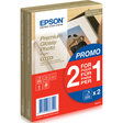 Papel fotográfico Epson Papel Premium Glossy Photo 255 Gr, 10 X 15cm, 40h. Promocion 2x1