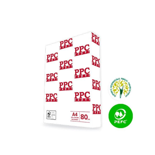 Papel PPC Caja = 5 Paquetes PAQ.500H Multifuncion A4 80g