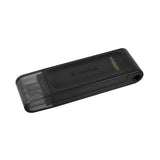 Pendrive Kingston DataTraveler 70 128 GB, vista en perspectiva