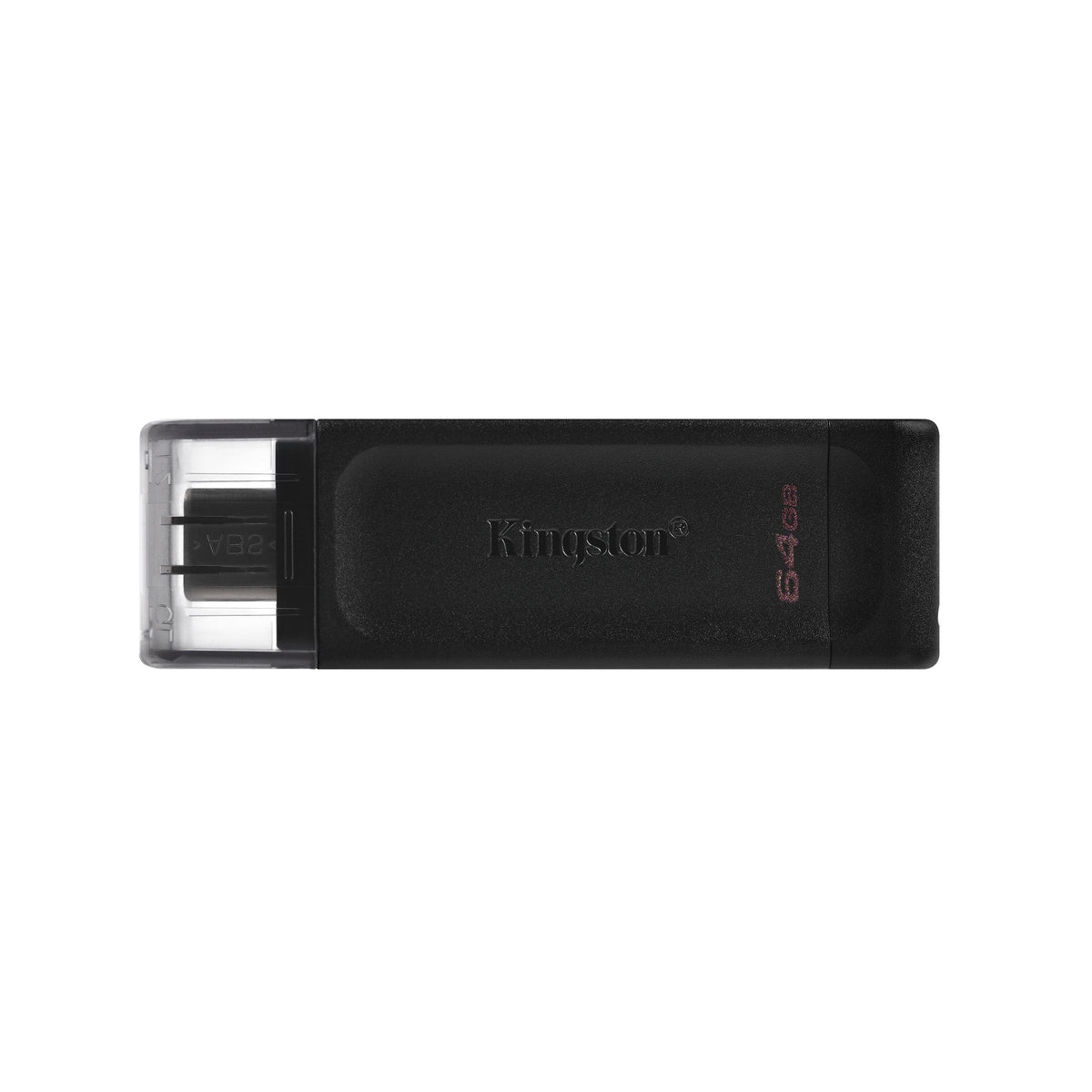 Pendrive Kingston DataTraveler 70 64 GB, vista frontal