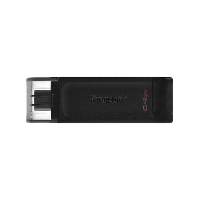 Pendrive Kingston DataTraveler 70 64 GB, vista frontal