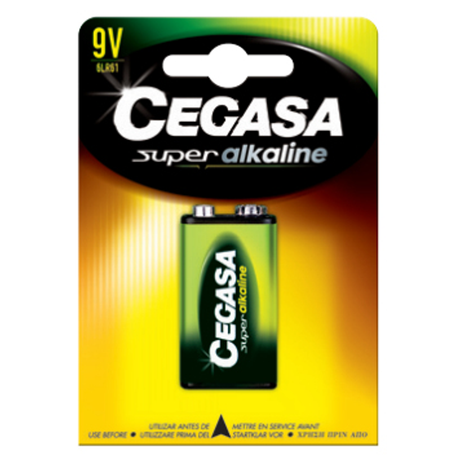 Pila Cegasa Super Alc. 6LR61. Blister 1
