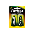 Pila Cegasa Super Alc LR20 Blister 2 Uds