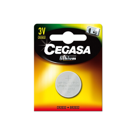 Pila Cegasa Litio Boton CR2032 3V Bt Blister