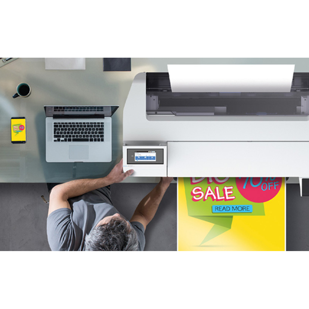 Plotter Epson SureColor SC-T3100x - vista 9