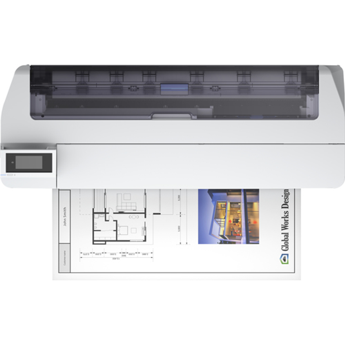 Plotter Epson SureColor SC-T5100N sin soporte - vista 6