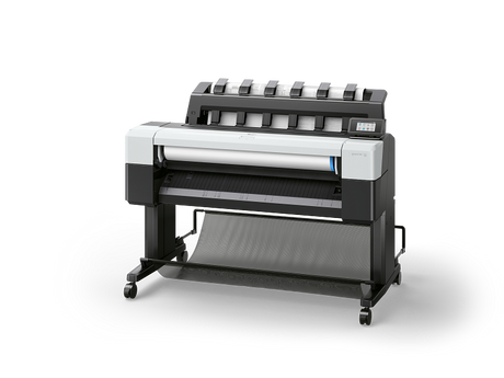 Plotter HP DesignJet T1600 36" Plus Edition — vista en perspectiva