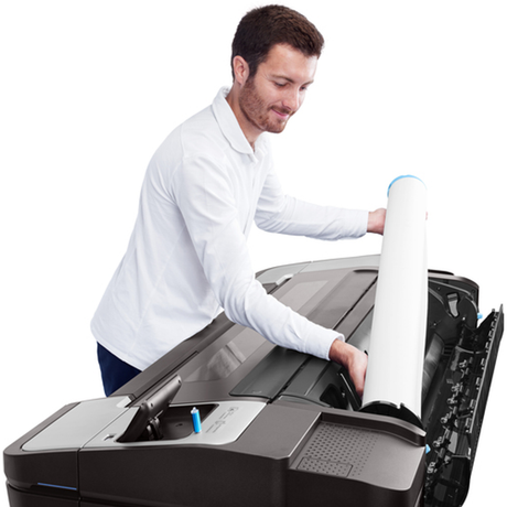 Plotter HP DesignJet T1700dr doble rollo - vista 11